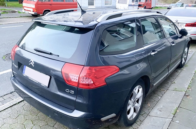 Citroen C5 cena 21900 przebieg: 110000, rok produkcji 2010 z Bydgoszcz małe 121